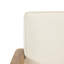 Fauteuil club en bois teint