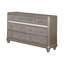 Ensemble de chambre à coucher avec rangement rembourré Merrill Game Platinum_5 pièces-715615669