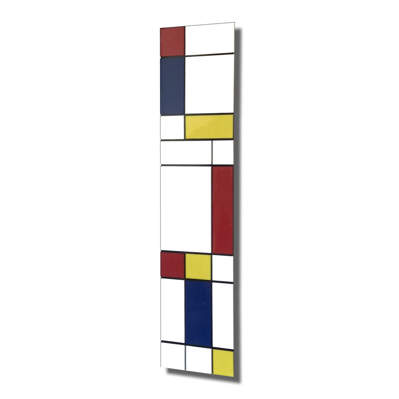 Homage Handmade Modern Abstract Wall Decor on Glass