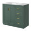 36" bathroom vanity with ceramic sink combo-155510075