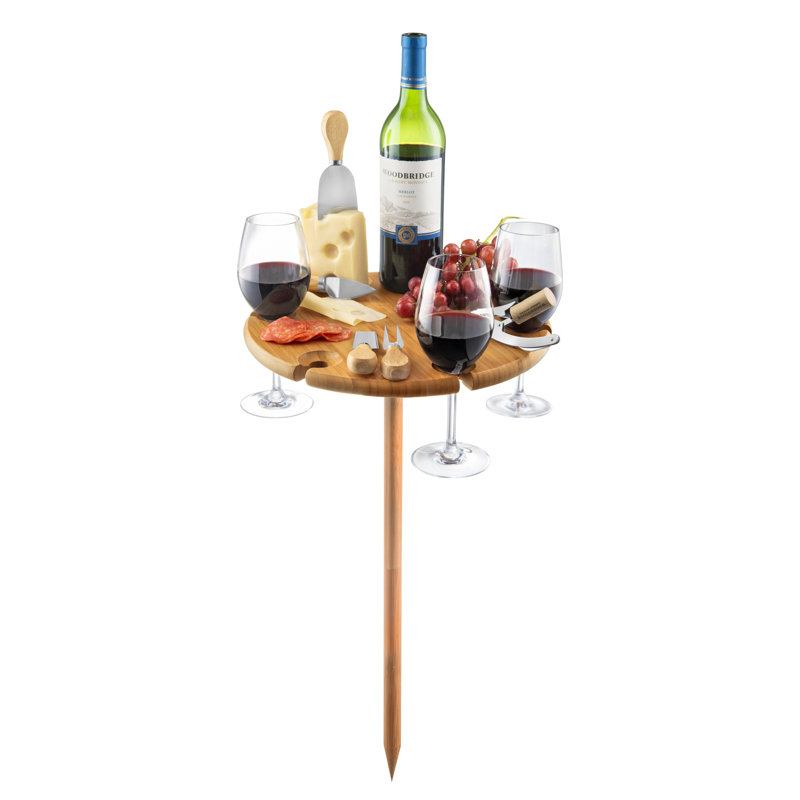 Suchey Round Outdoor Picnic Table , 13'' in. W 13'' in. D