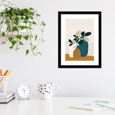 «Stillness» par Oris Eddu, reproduction d'art encadrée