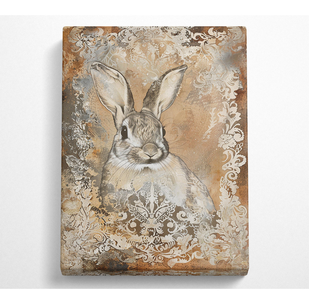 Bunny Design - Kunstdrucke auf Leinwand ohne Rahmen