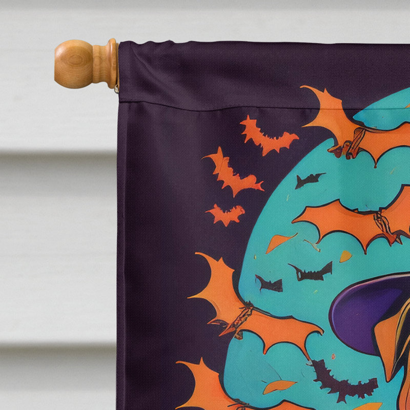 Jakameron Double Sided Polyester Halloween Garden Flag, 40" x 28"
