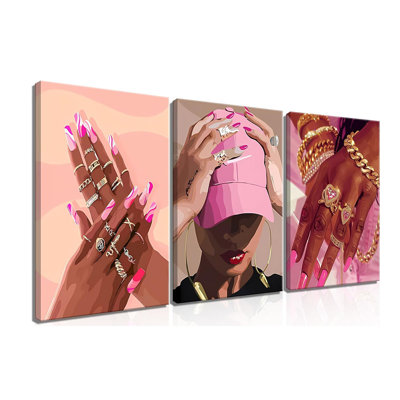 3 Piece Wrapped Canvas Print