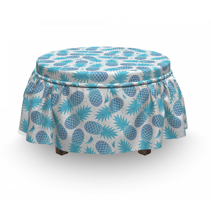 Housse pour repose-pieds de fruits hawaii