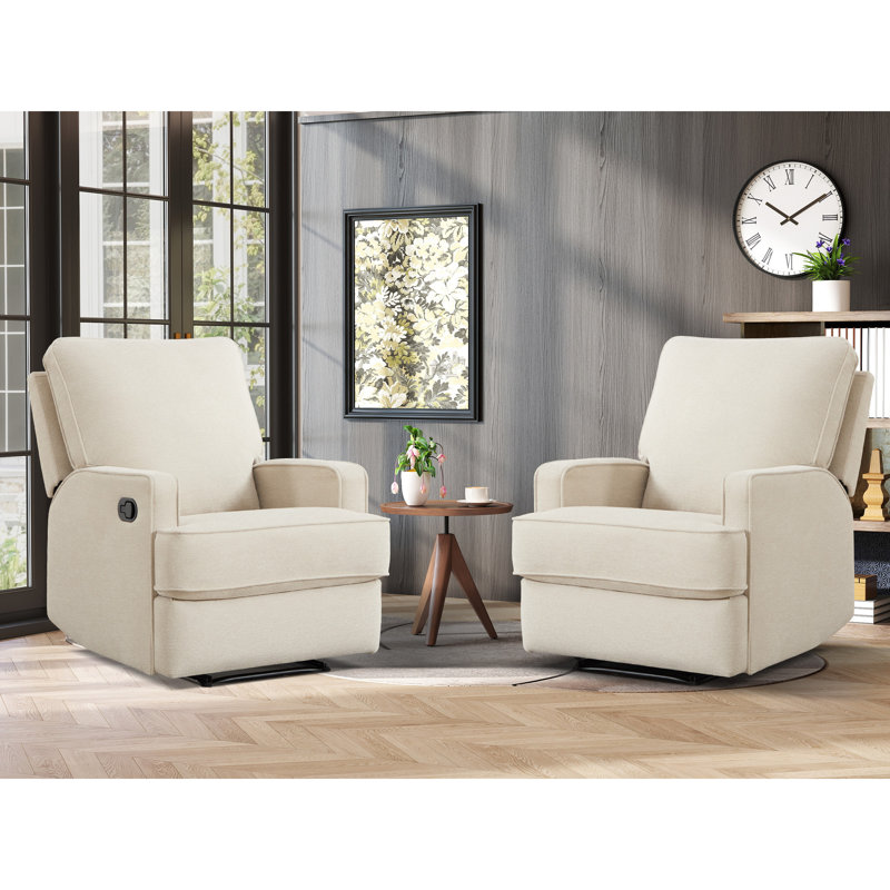 Fauteuil inclinable manuel standard de 29,5 po de largeur, Beige