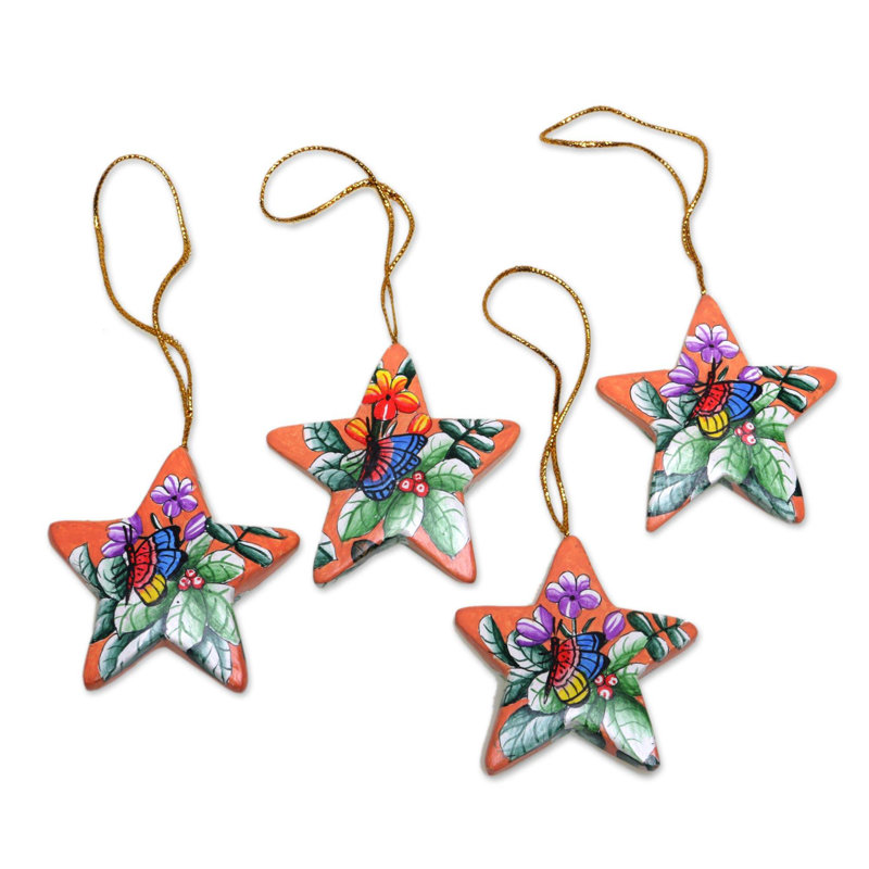 Ensemble de 4 pièces d’ornements en forme de noël
