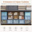 Lit mezzanine simple simple avec 9 tiroirs de rangement, bibliothèque et lumières DEL, lit mezzanine simple en métal en forme de maison avec marchepied et garde-corps, lit mezzanine pour enfants avec espace de jeu sous le lit-22244303