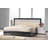 Jinn Upholstered LED Lighted High Gloss Platform Bed -2003296314