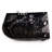 BLACK VARADERO 67" x 45" 2-Person Black Corner Whirlpool Bathtub with Heater & 15 Jets