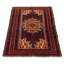 Teimani Navy, Red Rug 3'9" x 6'7"