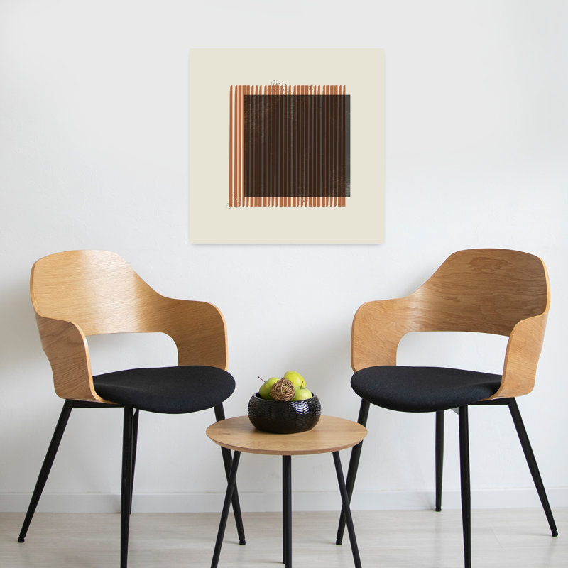 Art contemporain contemporain abstrait, H 24 po x l 24 po