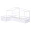 Lit simple compact avec rangement | Pin et bois aggloméré | Style et confort modernes | Petites chambres essentielles