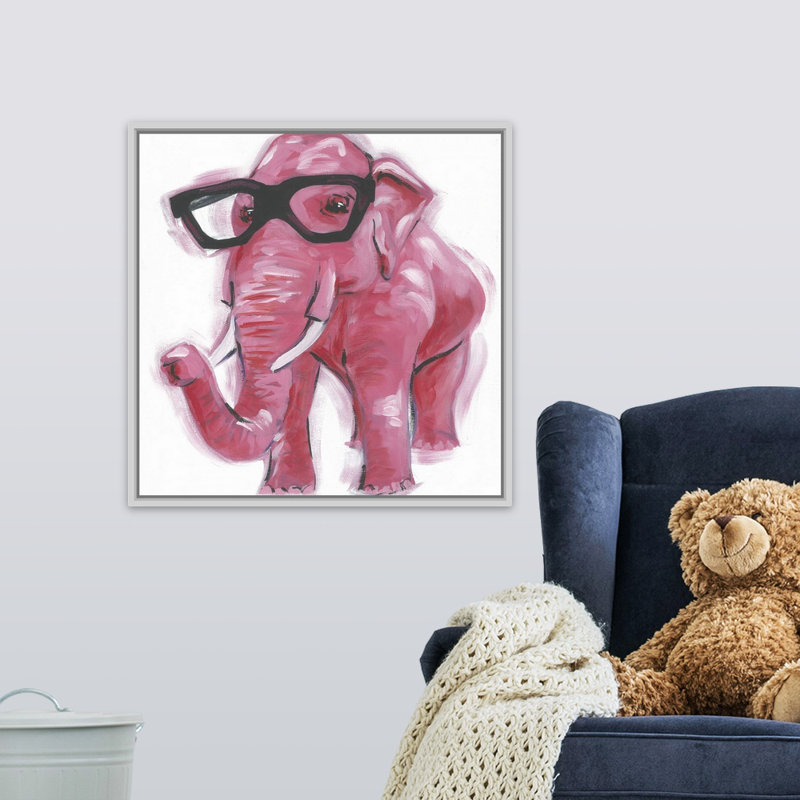 Art sur toile Melina Dapper, H 24 po x l 24 po x P 1,75 po, Cadre flottant blanc