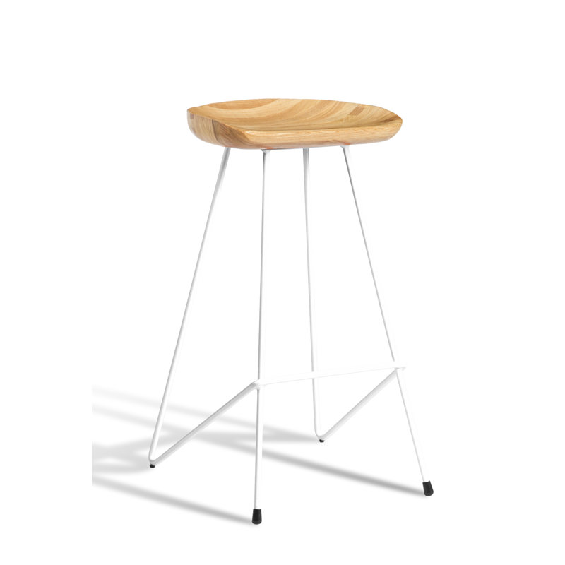 Cattelan Counter & Bar Stool, Natural, White, Bar Stool (30" Seat Height)