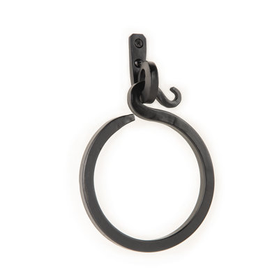 Hand Forged Iron Towel Ring