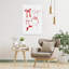 Festive Red Bows, impression élégante sur toile-129718239