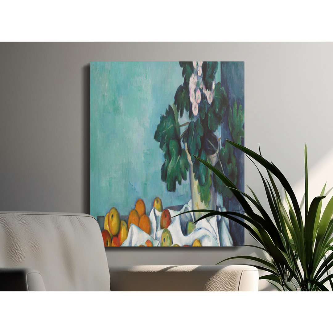 Cezanne Fruit Still Life Canvas Print