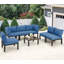 6 - Person Sectional Seating Group with Cushions-1943949605