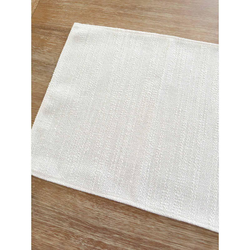 Acrylic Rectangle Placemat, White