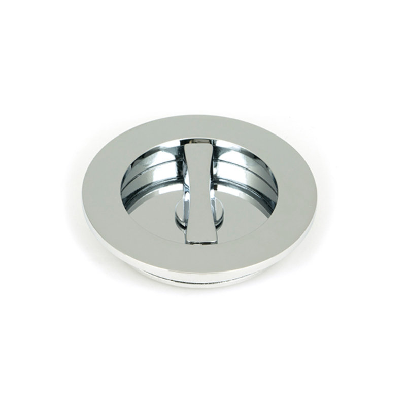 Door Accessory, 7.5cm H x 7.5cm W x 1.3cm D, Polished Chrome