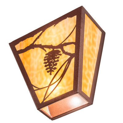 Joslyn Steel Flush Mounted Sconce