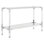 47'' W Glass Console Table