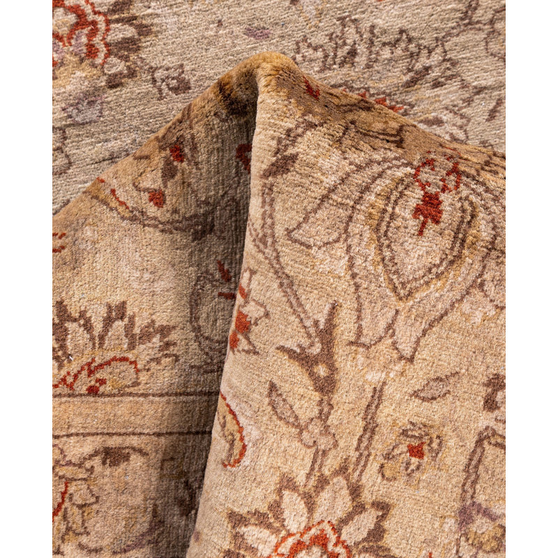 Overdyed One-of-a-Kind 2' 6" X 10' 1" Hand Knotted Area Rug