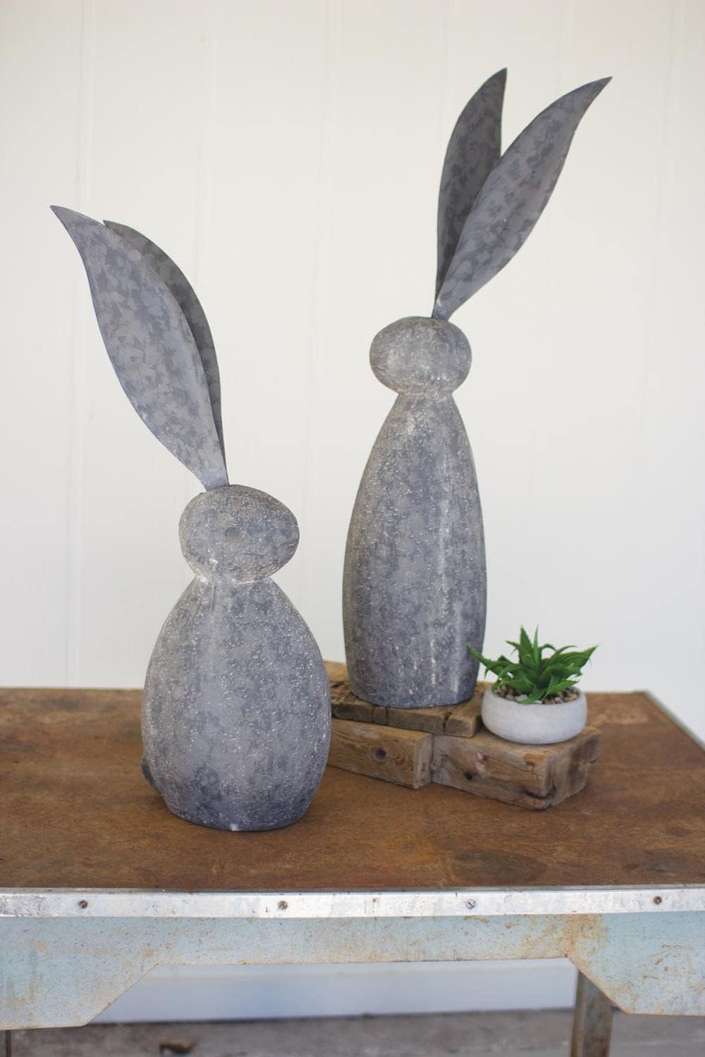 Okelly Easter Rabbit Figurines & Collectibles, 33" H x 7" W x 7" D