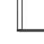 Porte de douche coulissante sans cadre l 60 po x H 76 po en noir mat avec verre transparent