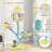 Multi-layer Cat Tree Cat Tower With Open Condo 2 Removable Perches Dangling Balls