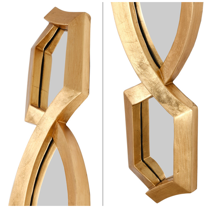 Miroir d'appoint Ingi, Or