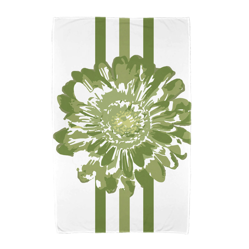 Serviette de plage Caillo, Vert