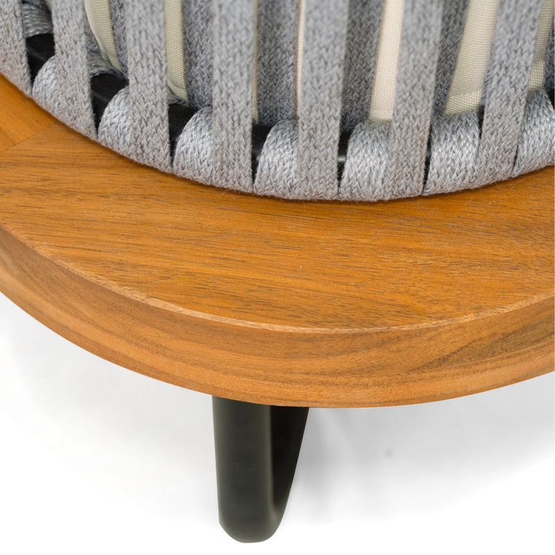 Causeuse et table Lucca, Beige