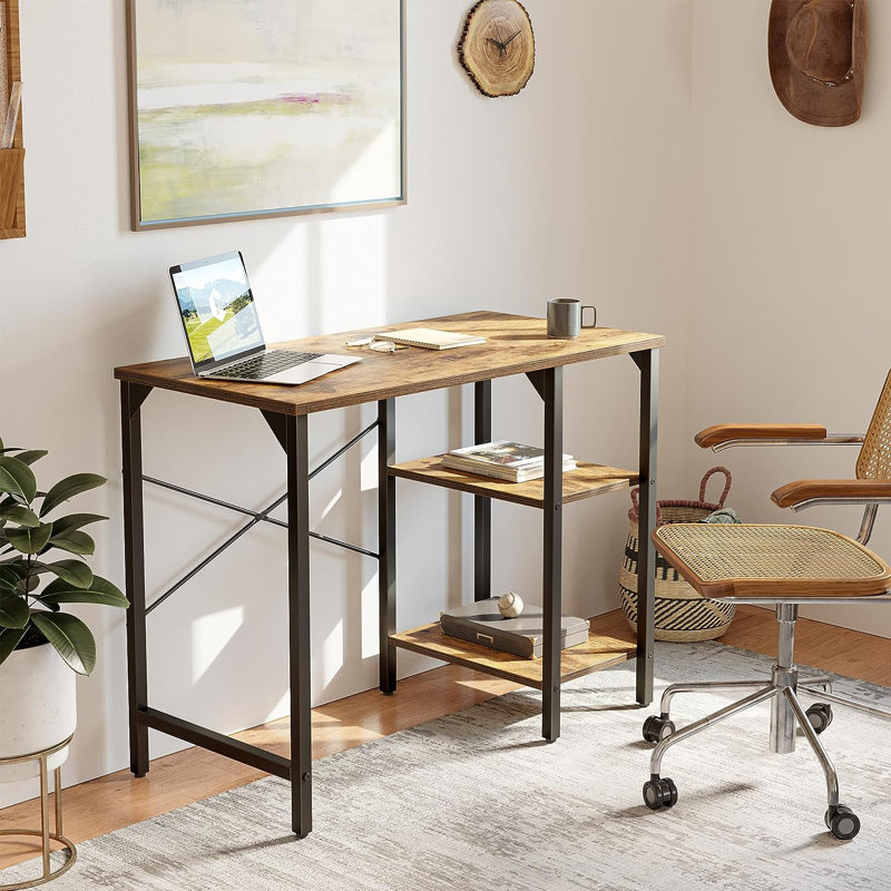 Bureau Wydmire, Brun rustique, H 28,6 po x l 35 po x P 18,9 po