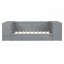 Lit de jour simple avec accoudoirs de rangement, lit gigogne-117190707