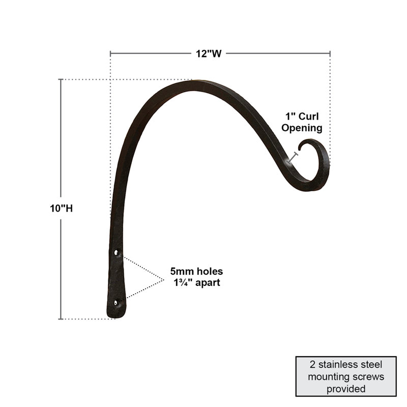 Support surélevé, H 10,5 po x l 11,5 po x P 0,75 po