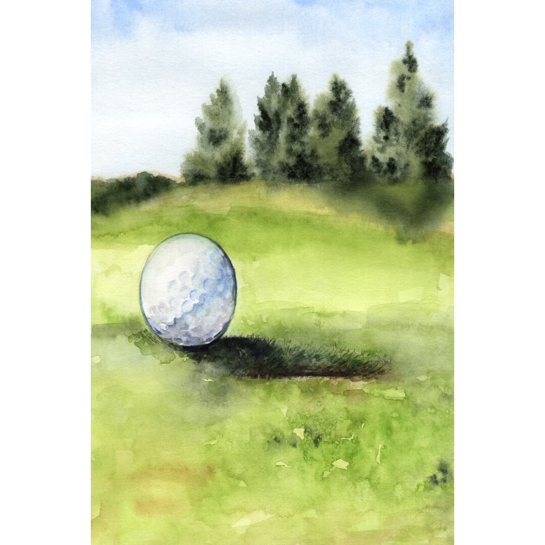 Leinwandbild Tee Off Time II von Jennifer Paxton Parker