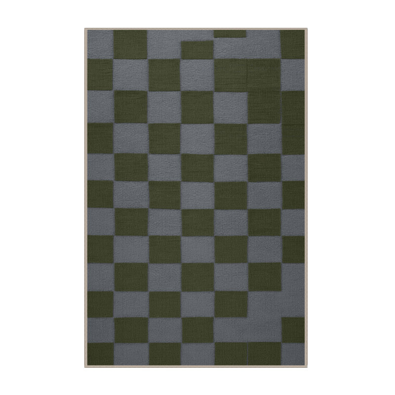 Tapis botanique brun lavable à la machine, Tapis de couloir 2 pi x 4 pi