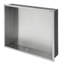 Niche de douche en acier inoxydable 19 po x 15 po, nickel brossé-730213248