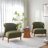 Deanda No Assembly Upholstered Solid Wood Armchair-114248039