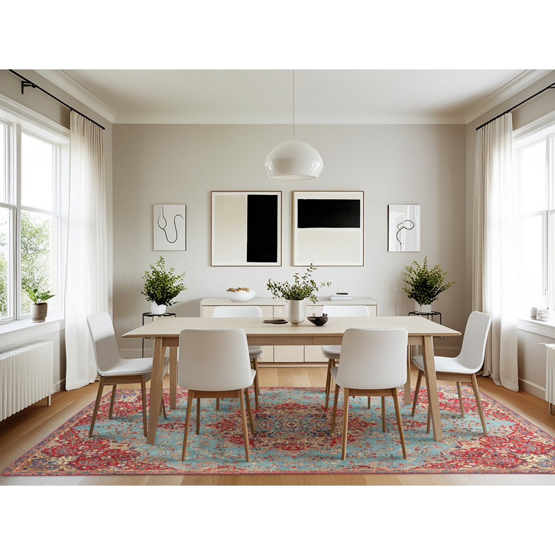 Oriental Indoor Rug, Rectangle 7' x 10'