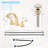 Widespread 2-handle Bathroom Faucet With Drain Assembly-106853174