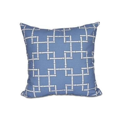 Botanical Blooms Geometric Pillow Cover & Insert