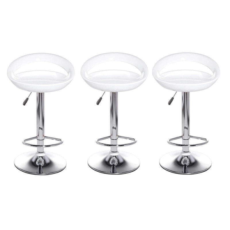 Tabouret Donoho, Blanc