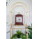 Bracket Clock in a CHERRY Finish with a Mechanical 8 Day Westminster Chiming Movement