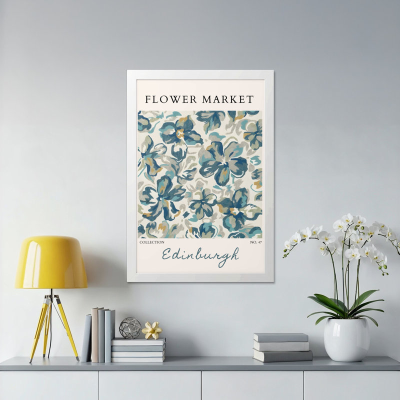 Colfax Single Picture Frame Print, 35.56cm H x 27.94cm W, White