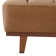 Irmeli 35'' Genuine Leather Upholstered Chaise Lounge