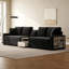 Canapé modulaire moderne avec accoudoirs de rangement et console centrale-280554841-280554854
